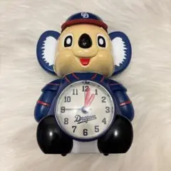 中日ドラゴンズ ファンクラブ特典 ドアラ目覚まし時計