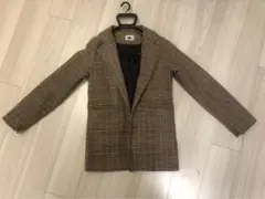 【ABITOKYO】チェック柄テーラードジャケット