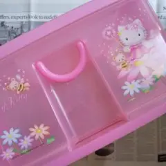 ハローキティチェストスライドケース衣装箱小物入れサンリオ三段ニトリカバコ