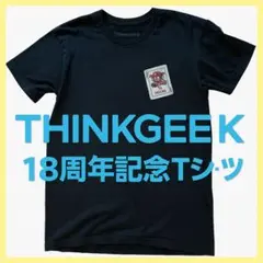 THINKGEEK 18周年記念Tシャツ 黒 メンズSサイズ
