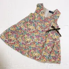 バーバリー ワンピース 90 女の子 花柄