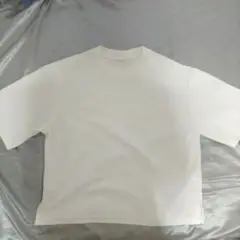 GU ホワイト 半袖 Tシャツ コットン