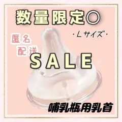 ピジョン　母乳実感　乳首　互換品　　Lサイズ2個
