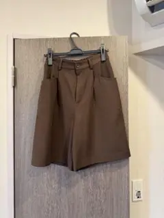 ブラウン ハーフパンツ Mサイズ