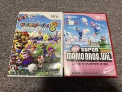 マリオパーティ8 & New スーパーマリオブラザーズ Wii セット