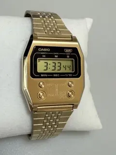 CASIO PREMIUM A1100G-5JF ゴールド 未使用に近い美品