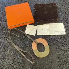 エルメス イスム バッファローホーン ネックレス
