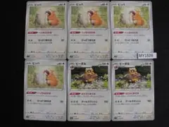 ポケモンカード　ビッパ　ビーダル　6枚セット　MY-1526