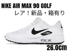 【激レア!】NIKE AIR MAX90GOLF ナイキエアマックス白黒26.0