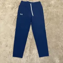 アンダーアーマー　ジャージパンツ　ズボン　紺　スポーツ　XL 古着