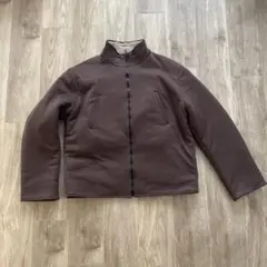 ミュウミュウ　00s ブルゾン　Y2K　アーカイブ　ヴィンテージ　白タグ　メンズ miumiu archive 00ss varsity jacketミュウミュウ - ジャケット