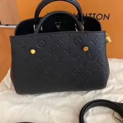 Louis Vuitton ブラック ショルダーバッグ