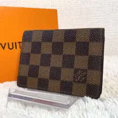 美品✨LOUIS VUITTON ダミエ パスケース