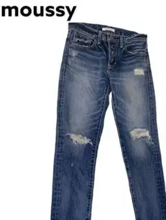 美品 moussy ダメージジーンズ Mサイズ