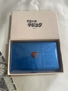 天空の城ラピュタ メタルカードケース ブルー 名刺入れ