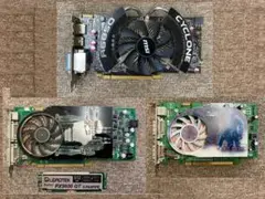【MSI】【LEADTEK】 グラフィックボードセット