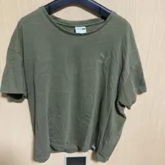 お買得　 Puma オリーブグリーン Tシャツ