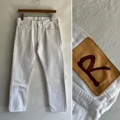 美品 45R ホワイトデニム 29 45rpm デニムパンツ