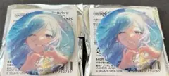 プロセカ　グリッター缶バッジ　42C 雫