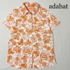 adabat アダバット ゴルフ ポリエステル デザインシャツ レディース