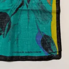 JUNKO KOSHINO 花柄のシルクハンカチ