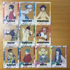 NARUTO クリアフォトアート クリアステッカー 　10枚セット
