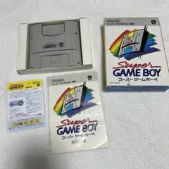 スーパーゲームボーイ SFC 外箱 説明書有り