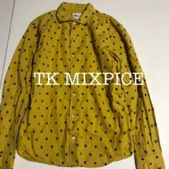 TKMIXPICE シャツ　マスタード　A728