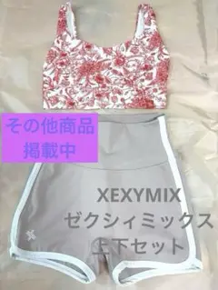 ✴︎人気のセットアップ✴︎ XEXYMIX ゼクシィミックス水陸両用ブラトップ S