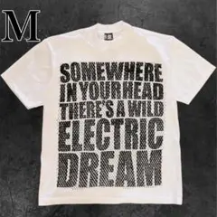Opium 白　Tシャツ　y2k carti 系　グランジ 00s