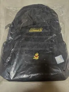 Coleman ブラック リュック 約25L プーさん　Disney