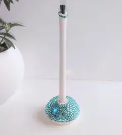 ☆卓上ボールペン ライトターコイズ