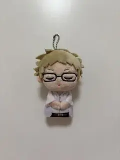 ハイキュー　月島蛍　キーホルダー　指の上シリーズ お昼寝ver