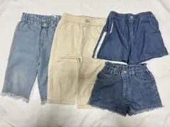 値下げ！パンツ 4本セット 95cm