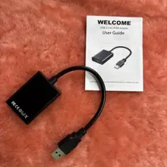 ★新品未使用品★USB HDMI 変換アダプタ