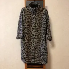 ZARA アニマル柄 ハーフコート
