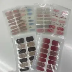 ネイルシール まとめ売り 6種類 ミニファイル付き