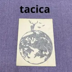 tacica カッティングステッカー グッズ　シール　黒　ブラック