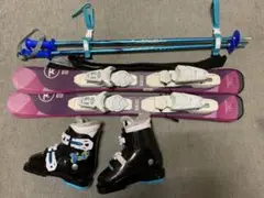 ロシニョール ジュニアスキー4点セット キッズ 子供用 小学生