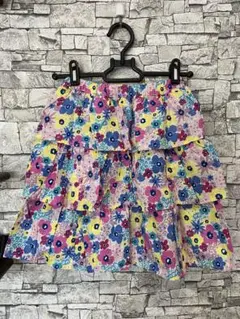 花柄ティアードスカート ⭐︎SLAP SLIP ⭐︎130cm