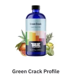 TRUE テンペン 香料 CBD CBN CBG 10ml グリーンクラック