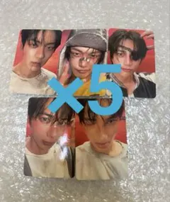 TXT TOGETHER aferglowver 5形態　トレカ　コンプ　25枚