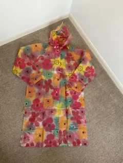 レインコート　カッパ　雨具　花柄