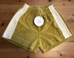 新品　yonkon ヨンコンline shorts leaf S（90）