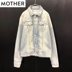 マザー MOTHER レディース コットンダメージデニムジャケット Sサイズ