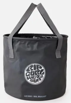 Rip Curl 50L Bucket ブラック/whait logo