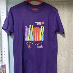 90s USA製 紫 プリントTシャツ JUMP Sサイズ vintage