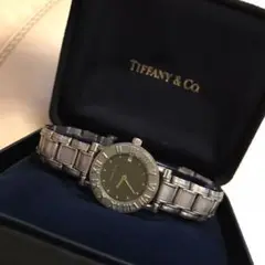Tiffany ティファニー アトラス 腕時計 (レア☆サイズ調整用コマ付き)