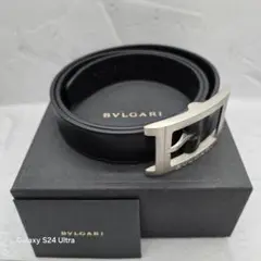 ほぼ未使用 ブルガリBVLGARI レッタンゴロ ベルト LOETEU23382