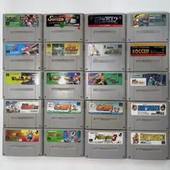 【ジャンク20本】スーパーファミコン SFCソフト 動作未確認